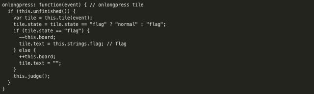 Weex版扫雷游戏开发_ 图片描述