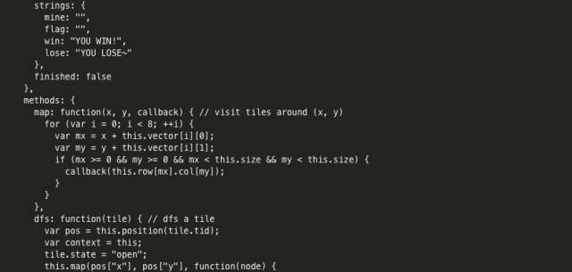 Weex版扫雷游戏开发_ 图片描述