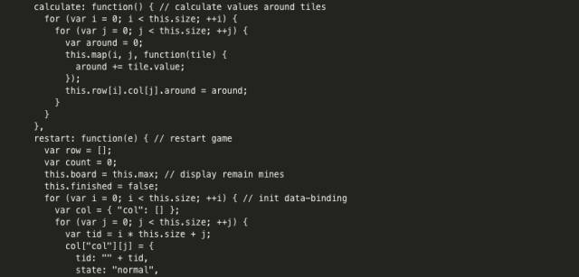 Weex版扫雷游戏开发_ 图片描述