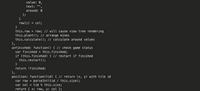 Weex版扫雷游戏开发_ 图片描述