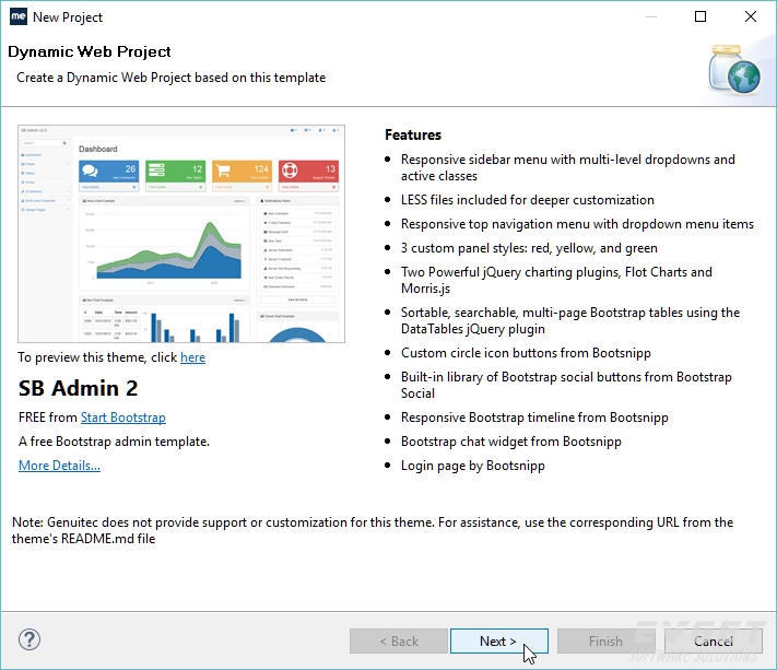 给大家安利MyEclipse2016CI4新增支持BootStrap模板_ 图片描述