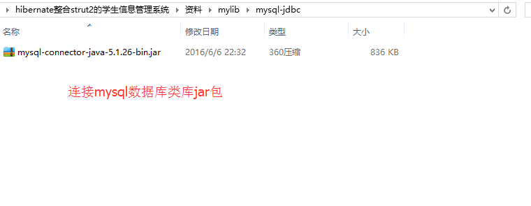 Hibernate整合struts2学习项目笔记_ 图片描述
