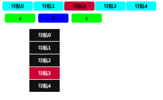 编写一个基于JQuery的自定义导航小框架_ 图片描述