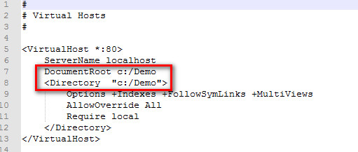 WAMPServer3.0.4自定义网站根目录_ 图片描述