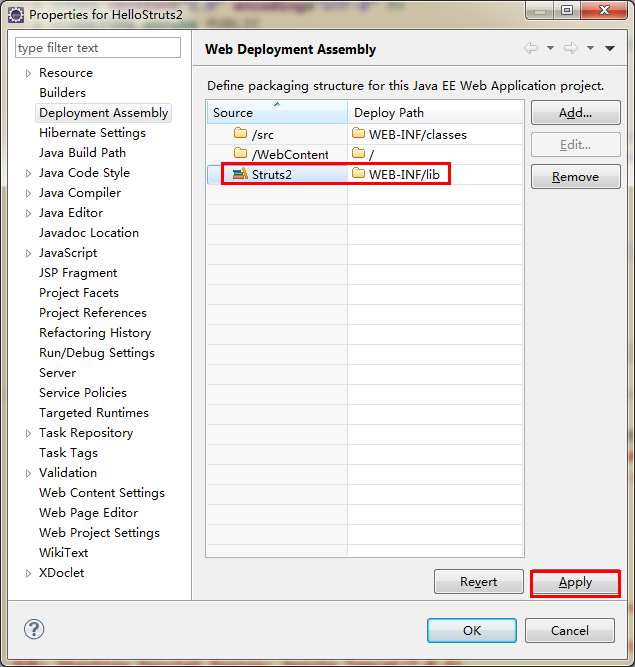 Struts2.5.2搭建环境注意问题_ 图片描述