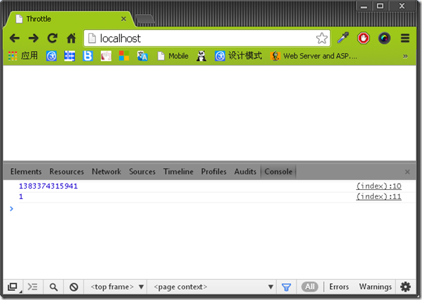 JavaScript性能优化技巧之函数节流_ 图片描述