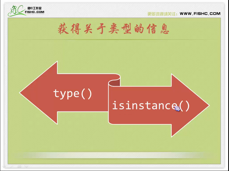 确定变量类型的方法，