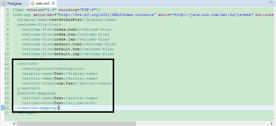 实验一区分Servlet中Get和Post请求处理方法_ 图片描述