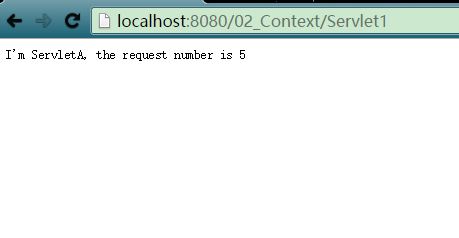 实验二使用ServletContext接口编写网站的访问计数器_ 图片描述