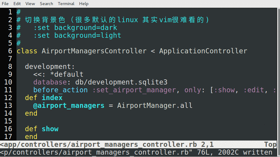 世界上最牛的编辑器:Vim3(原创动图演示所有例子!)_ 图片描述