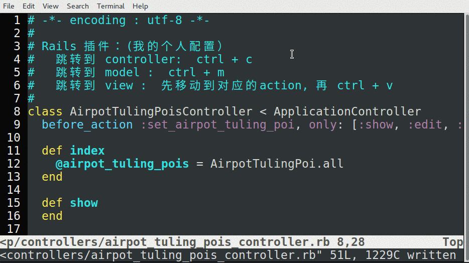 世界上最牛的编辑器:Vim3(原创动图演示所有例子!)_ 图片描述