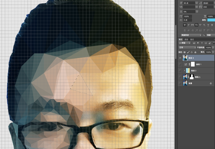 UI设计:Lowpoly风格_ 图片描述