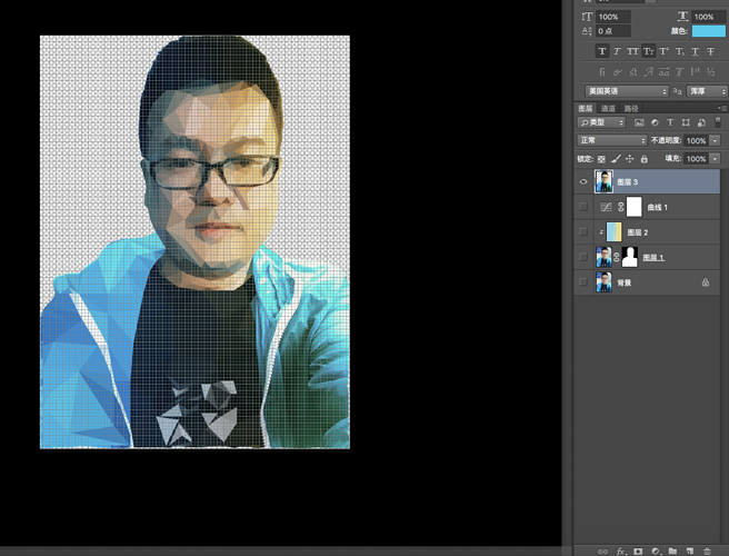 UI设计:Lowpoly风格_ 图片描述