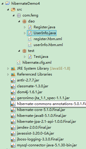Hibernate一对一关联关系介绍和简单demo_ 图片描述