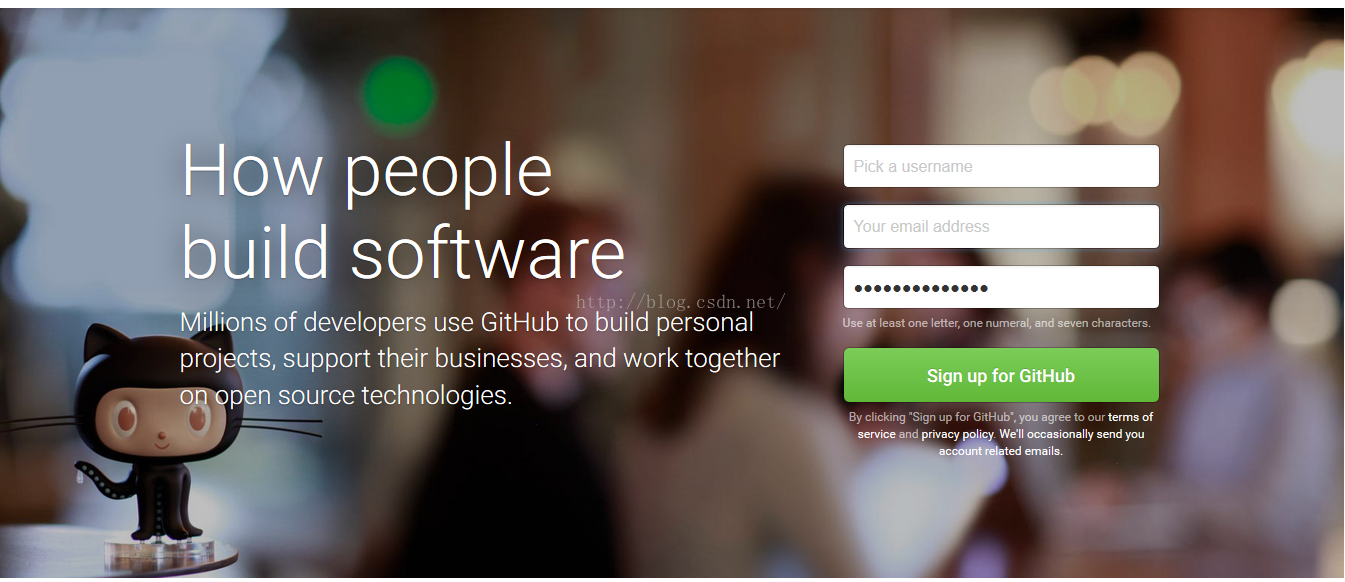 node.js+Hexo+Git搭建个人博客_ 账号注册