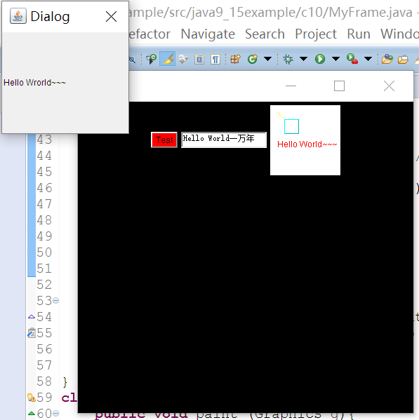 java学习之图形用户接口AWT组件部分_ 图片描述