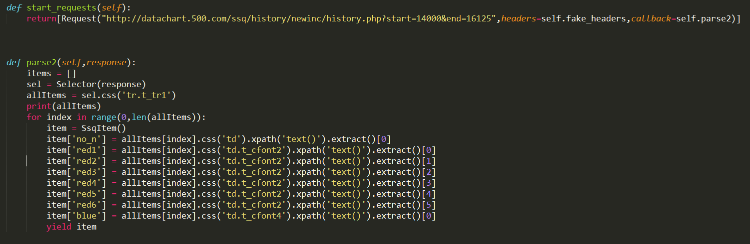 python爬虫,基于scrapy_ parse2