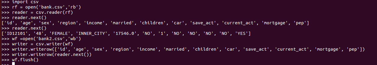 python中对于csv文件的处理_ 图片描述