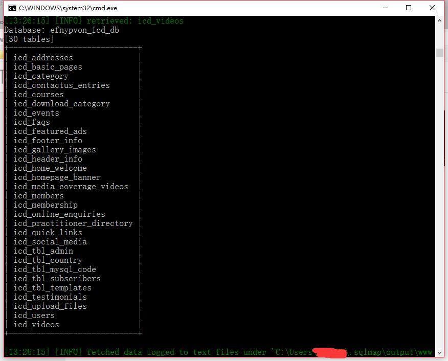 sqlmap的简单实战使用_ 图片描述
