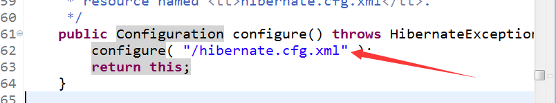 通过源码查看hibernate的configure()方法如何解析配置文件和映射文件。_ 图片描述