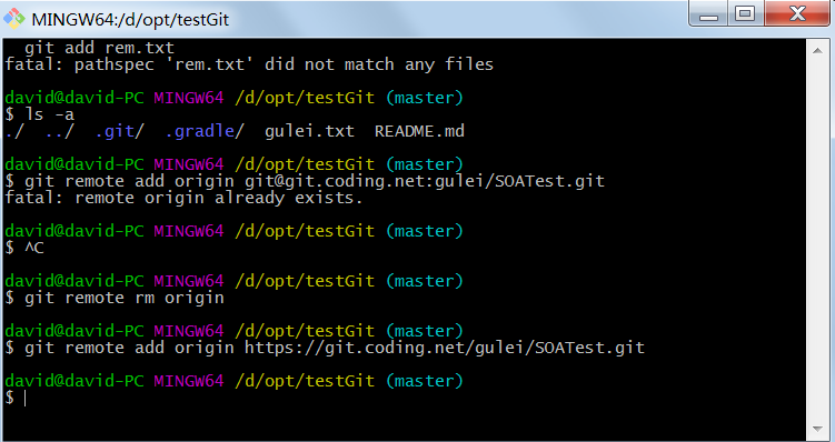 使用git把本地仓库项目推到coding.net远程仓库中_ 图片描述