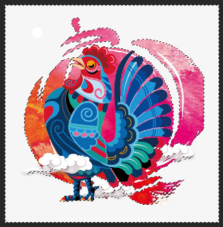 PS6简易抠图/PhotoshopCS6抠图入门_ 点击图中的奶色背景区域