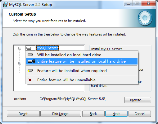 如何在本机安装MySQL,并配置电脑为数据库服务器_ 图片描述