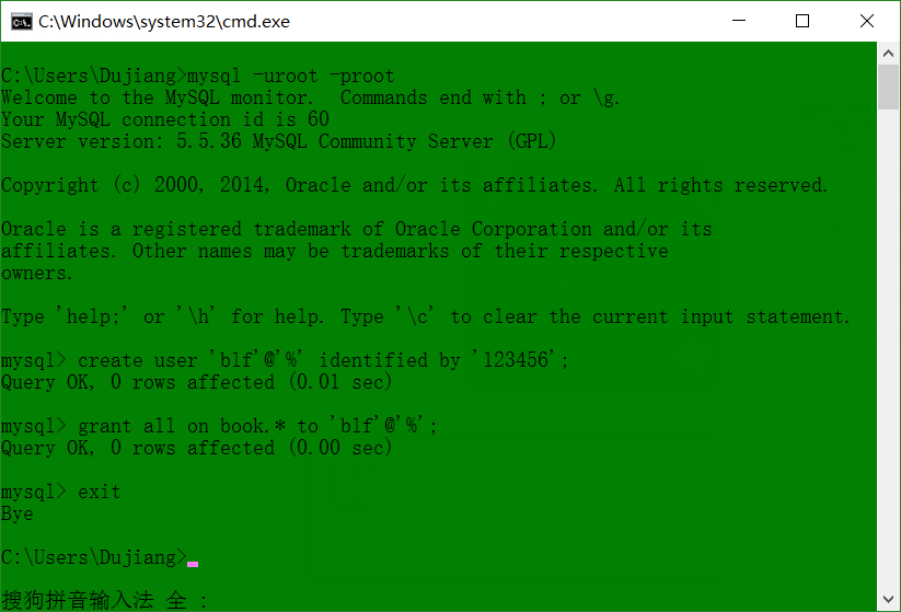 如何在本机安装MySQL,并配置电脑为数据库服务器_ 图片描述