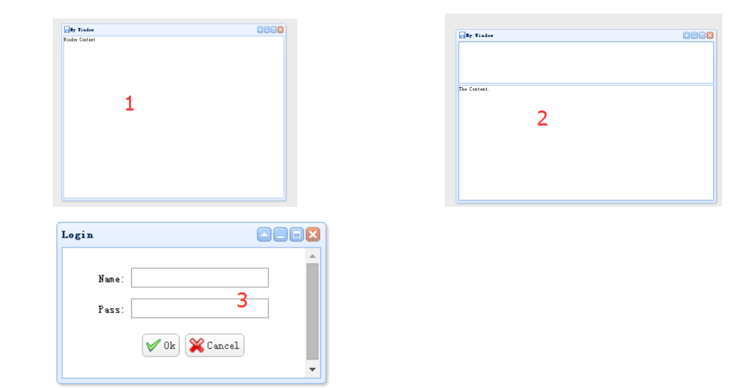 前端框架jQueryEasyUi学习笔记三(三种window窗口)_ 图片描述