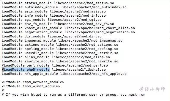 在Mac下配置php开发环境:Apache+php+MySql_ 图片描述