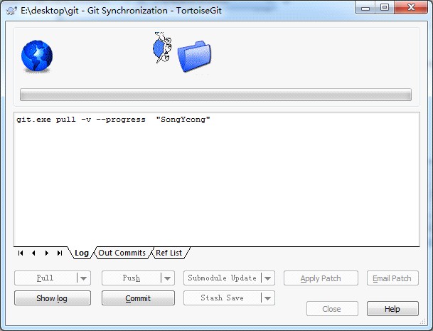使用小乌龟git提交下载到Coding网站_ 图片描述