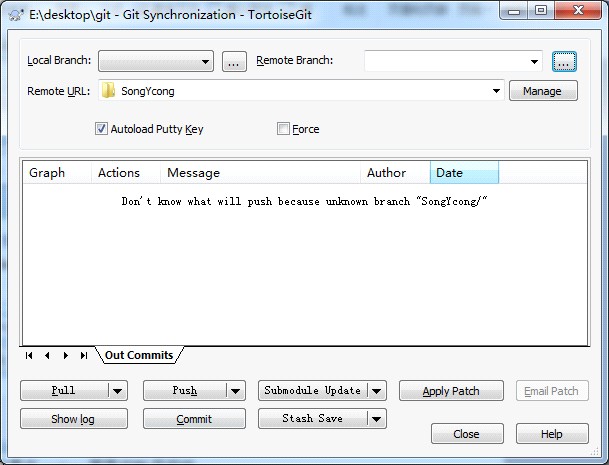 使用小乌龟git提交下载到Coding网站_ 图片描述