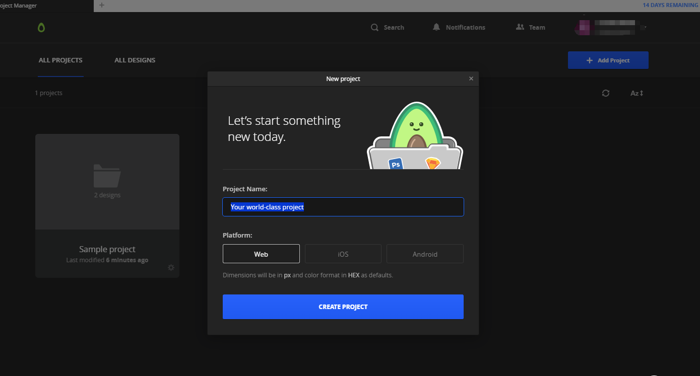 介绍一个前端切图神器avocode_ 图片描述