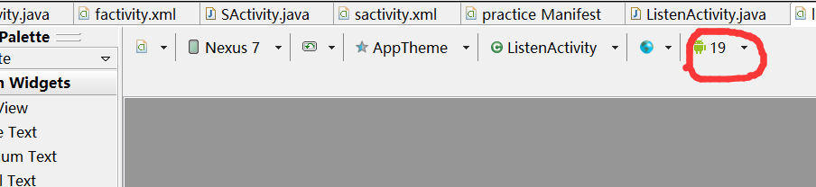 eclipse创建android项目,但无法正常预览布局文件_ 如图
