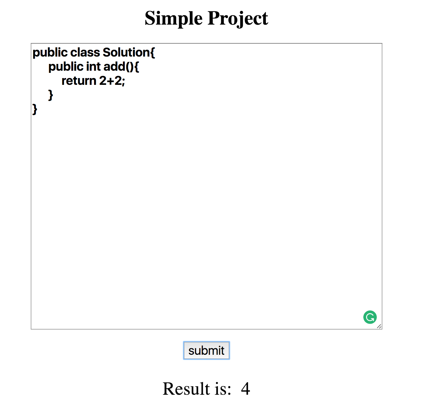 用Java实现一个小的OJ_ 图片描述