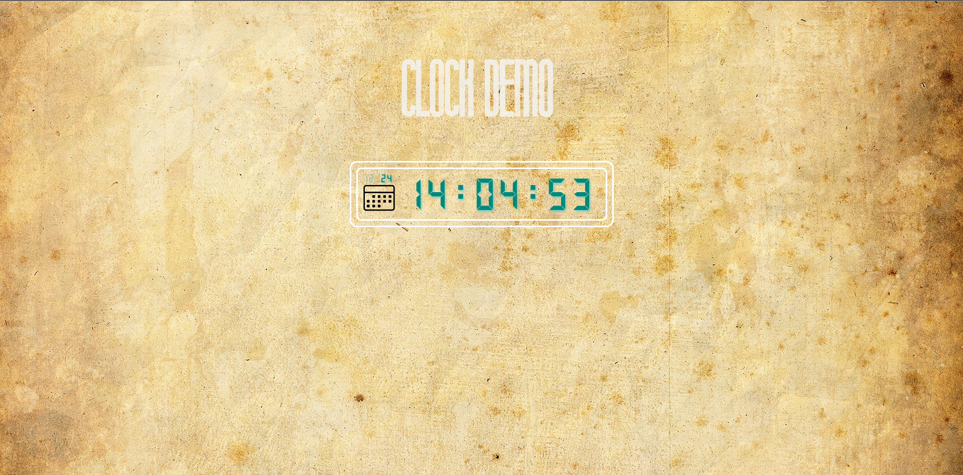 自制的前端时钟小程序_ 图片描述