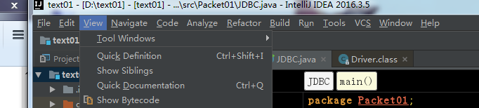 JDBC在IDEA上要做的准备_ 截图1