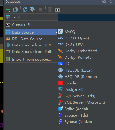 JDBC在IDEA上要做的准备_ 点击“+”事件发生后视觉图