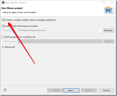 在eclipse中使用Maven建web工程的两种方式_ 图片描述