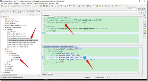 在eclipse中使用Maven建web工程的两种方式_ 图片描述