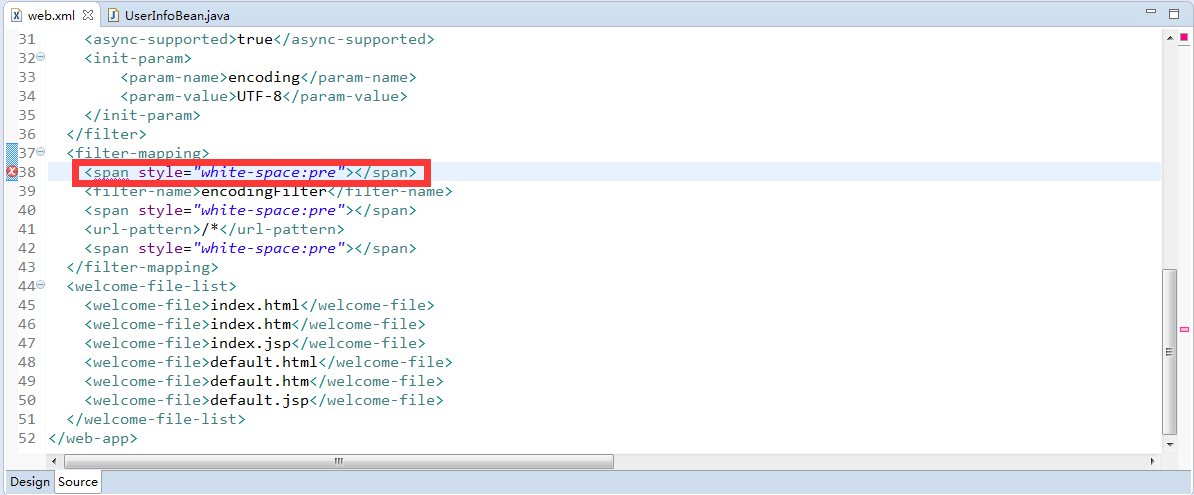 span标签无法识别