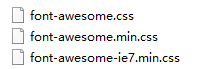 fontawesomeie7兼容问题_ css文件夹中文件