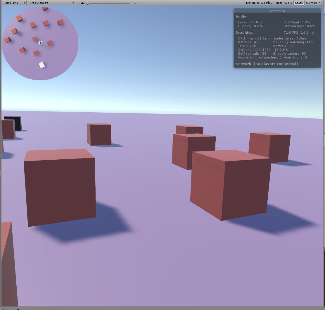 unity小地图的创建方法(一)双摄像头方法_ 图片描述