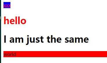 小巧灵活的css变量及与css预编译做法的对比_ 效果
