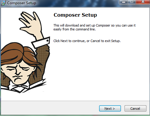 win7下Composer加载thinkphp5.0_ 图片描述