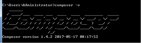 win7下Composer加载thinkphp5.0_ 图片描述