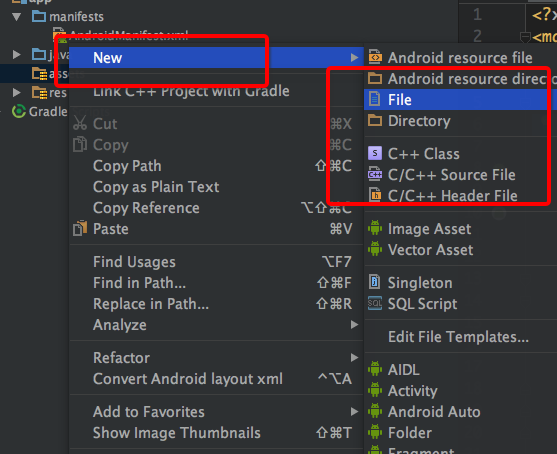 AndroidStudio配置目录的创建和一些基本配置_ 图片描述