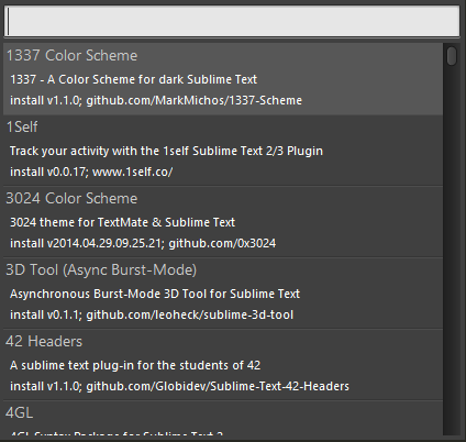 sublimetext3常用插件_ 图片描述