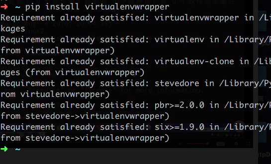 python虚拟环境管理和使用_ 图片描述