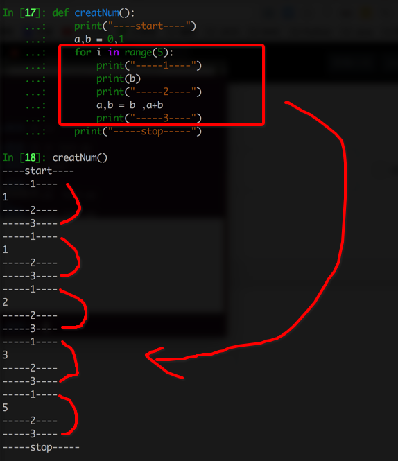 python3的yield使用_ 图片描述